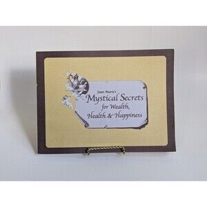 Joan Marie's Mystical Secrets for Wealth, Health & Happiness 2003‎ Paperback VTG